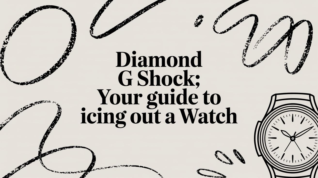 Diamond G Shock: Your Guide to Icing Out a Watch
