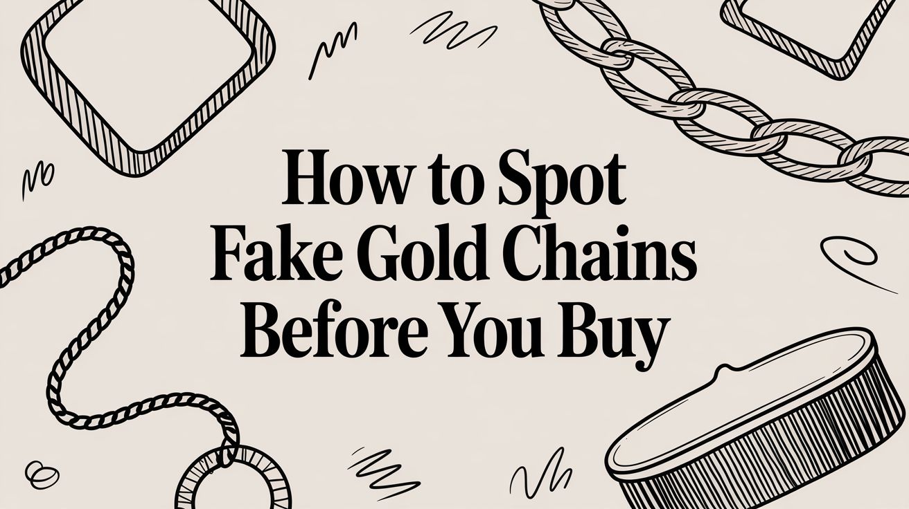 How to Spot Fake Gold Chains Before You Buy