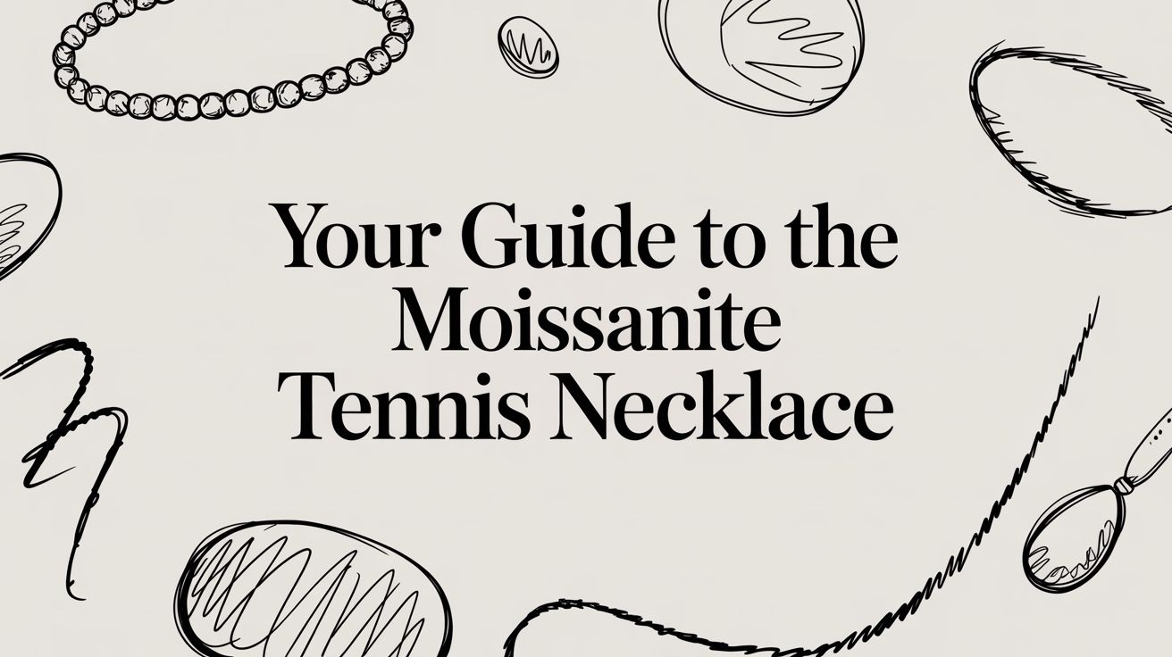 Your Guide to the Moissanite Tennis Necklace