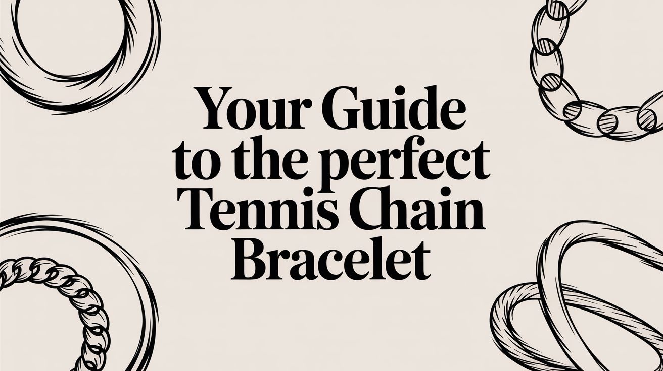Your Guide to the Perfect Tennis Chain Bracelet