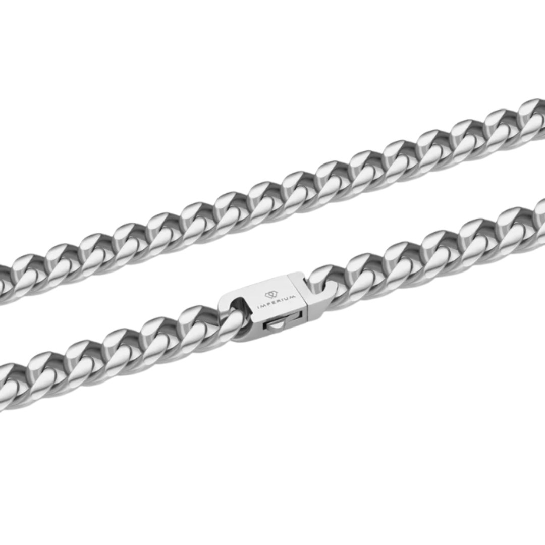 Cuban Link Chain (Silver) - 10mm
