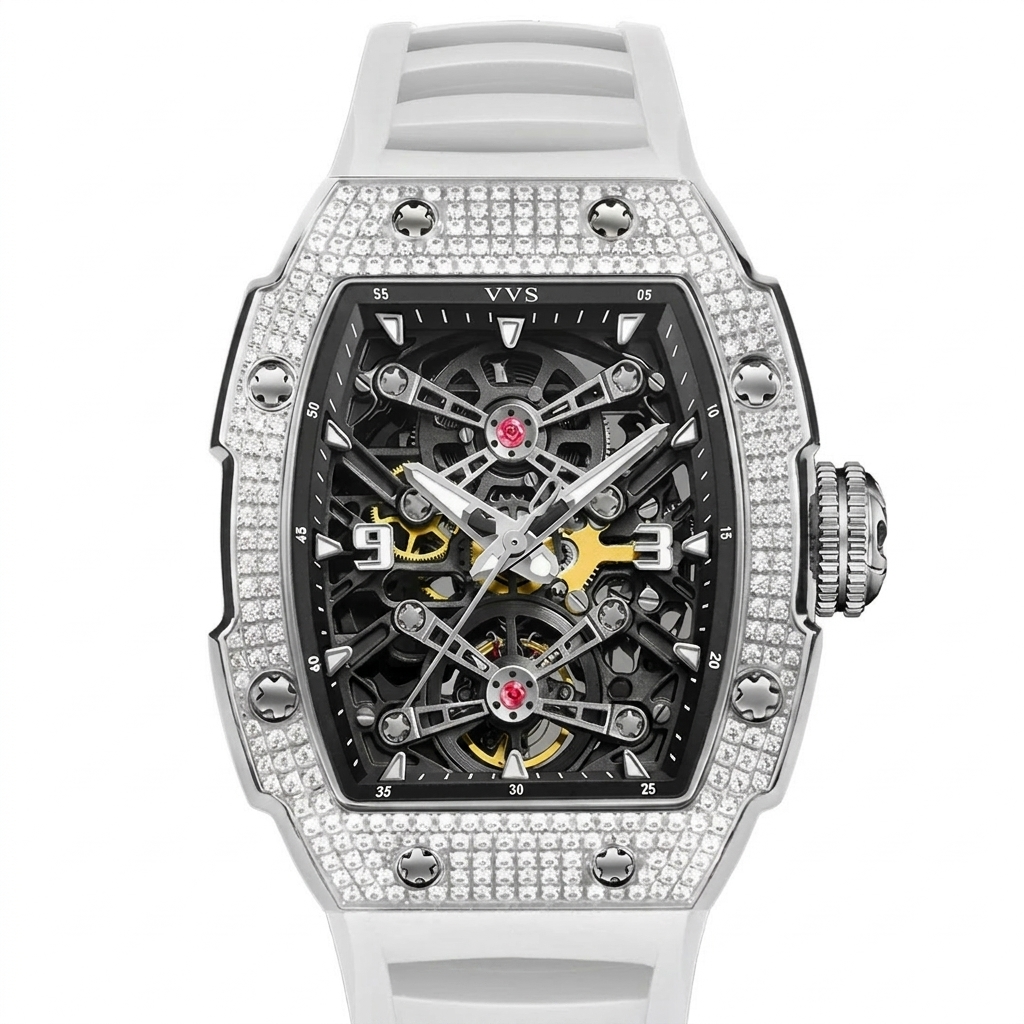 VVS Watches™ Tonneau | Nautilus Ice