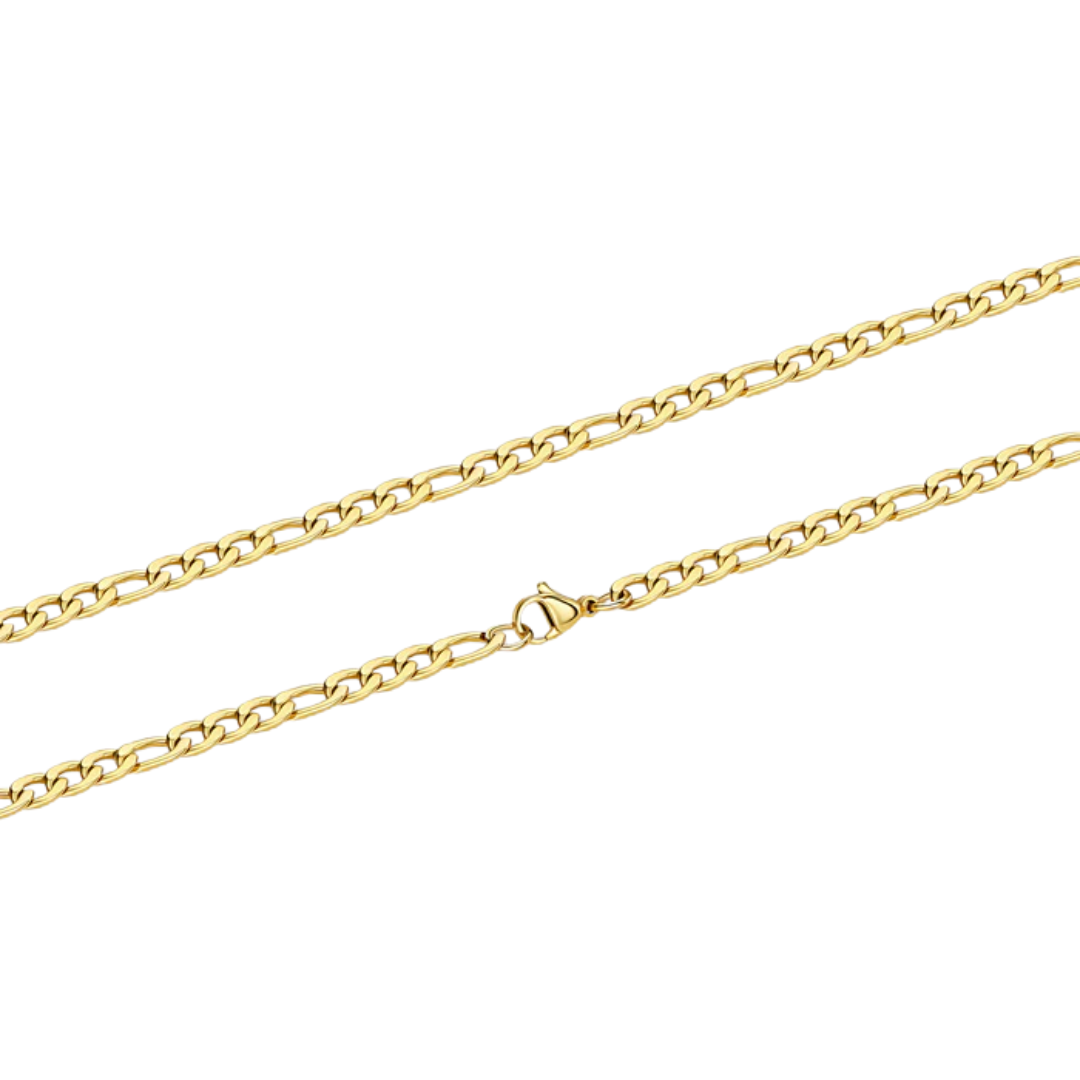 Figaro Chain (Gold) - 5mm