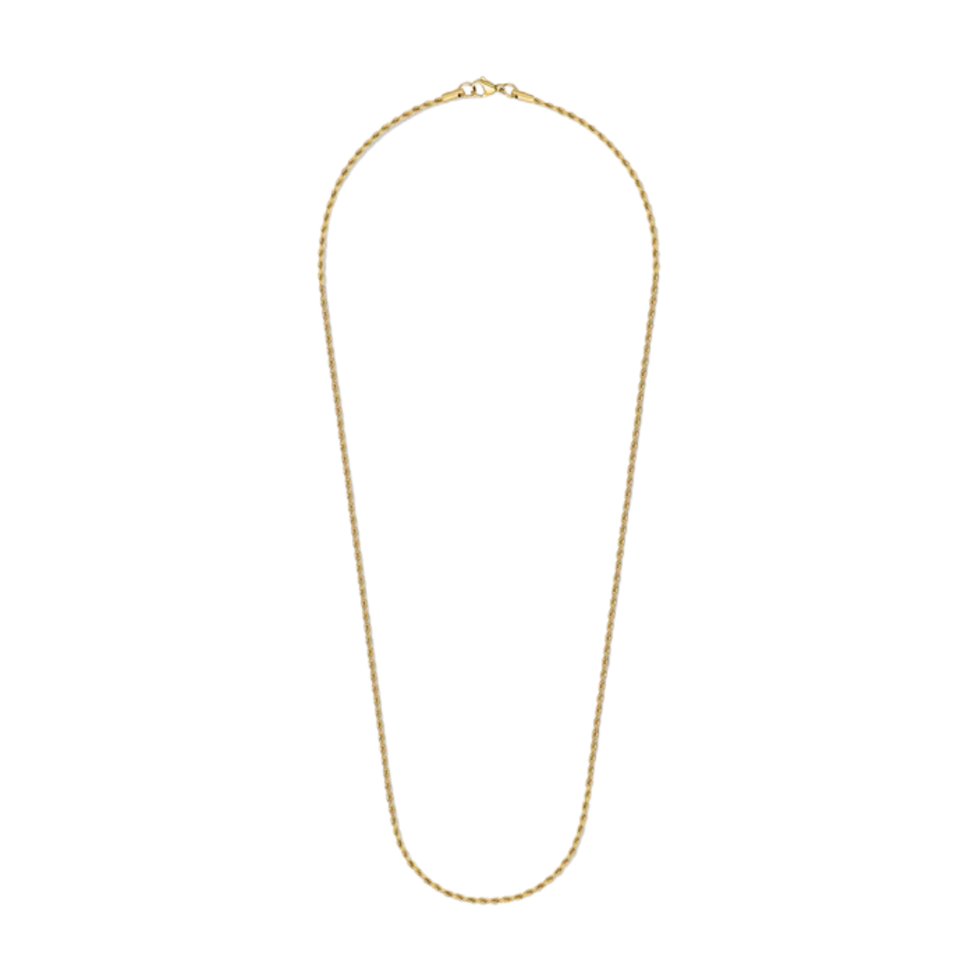 Rope Chain (Gold) - 2mm