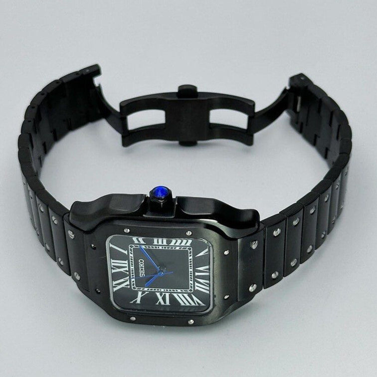 Seiko Mod Santos | Triple Black