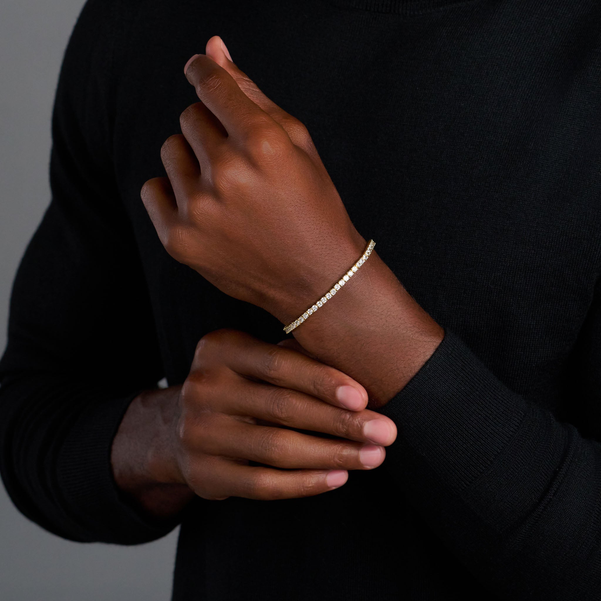 3mm Gold Tennis Bracelet