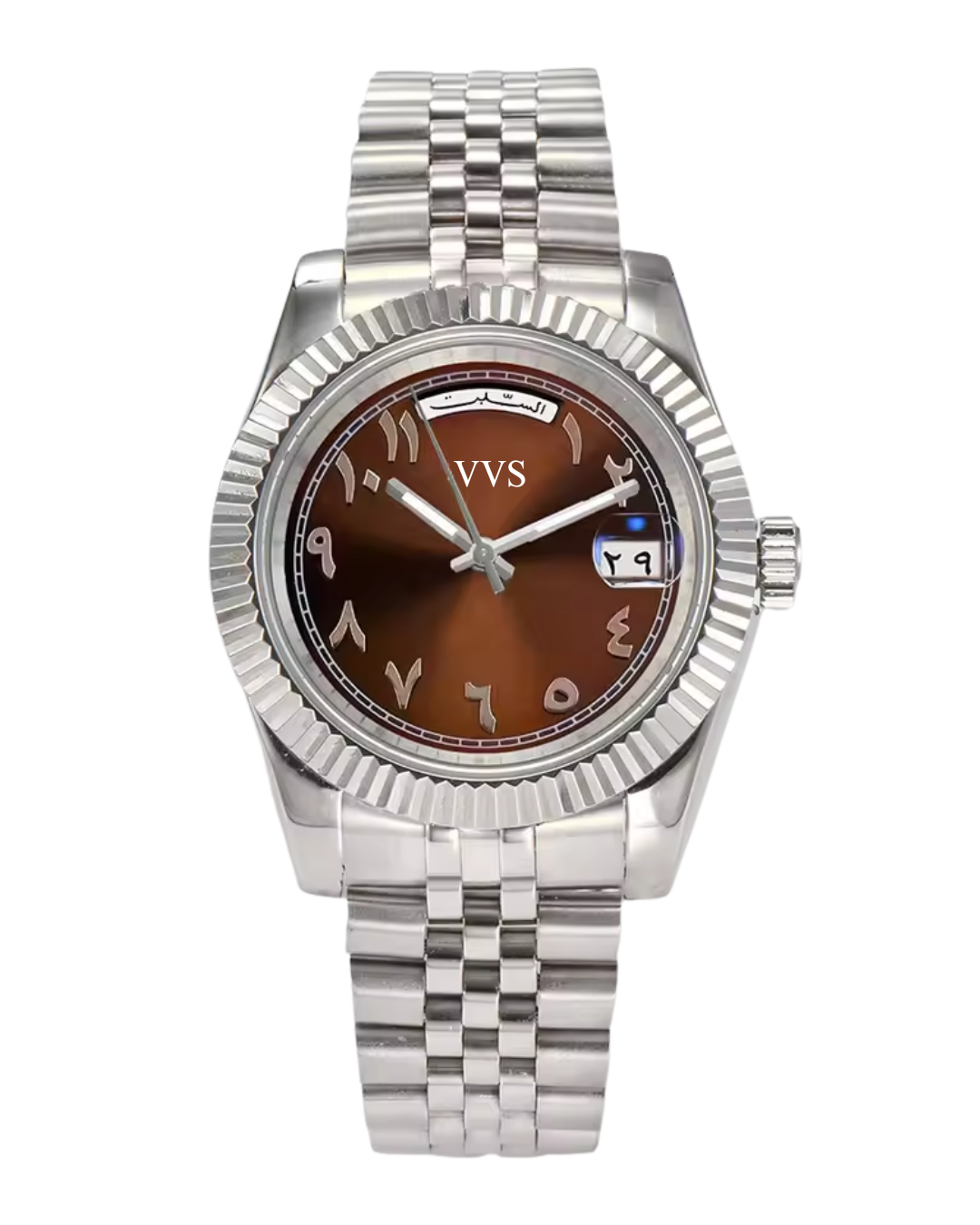 VVS Watches™ Arabic Datejust | Rusty Orange