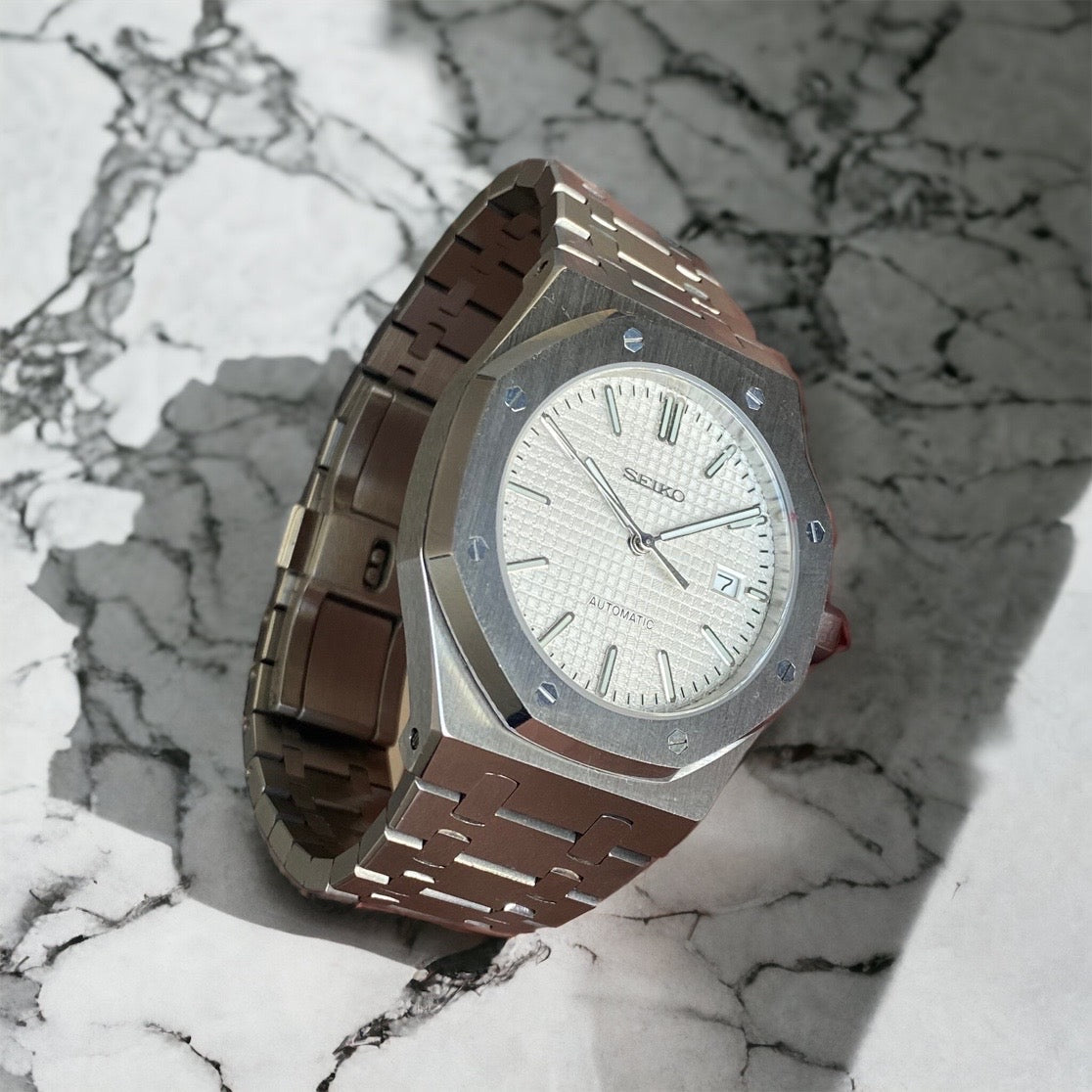 SEIKO MOD ROYAL OAK | WHITE