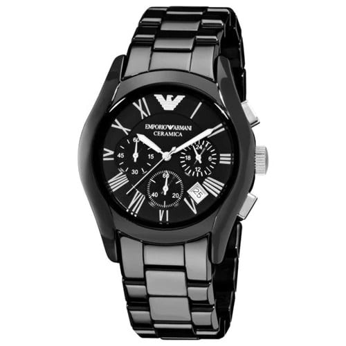 Emporio Armani AR1400 Ceramica Ceramic Strap Mens Watch