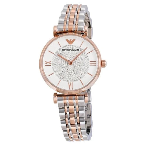 Emporio Armani Women's Dress Watch with Stainless Steel Band