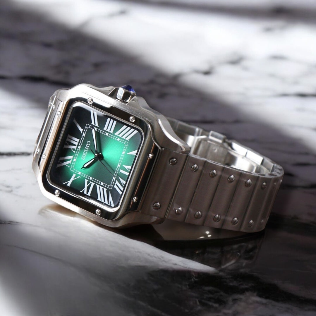 SEIKO MOD SANTOS | GREEN