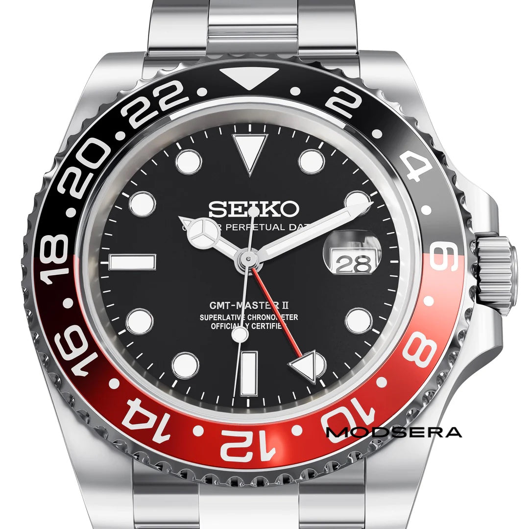 Seiko Mod GMT - Coke