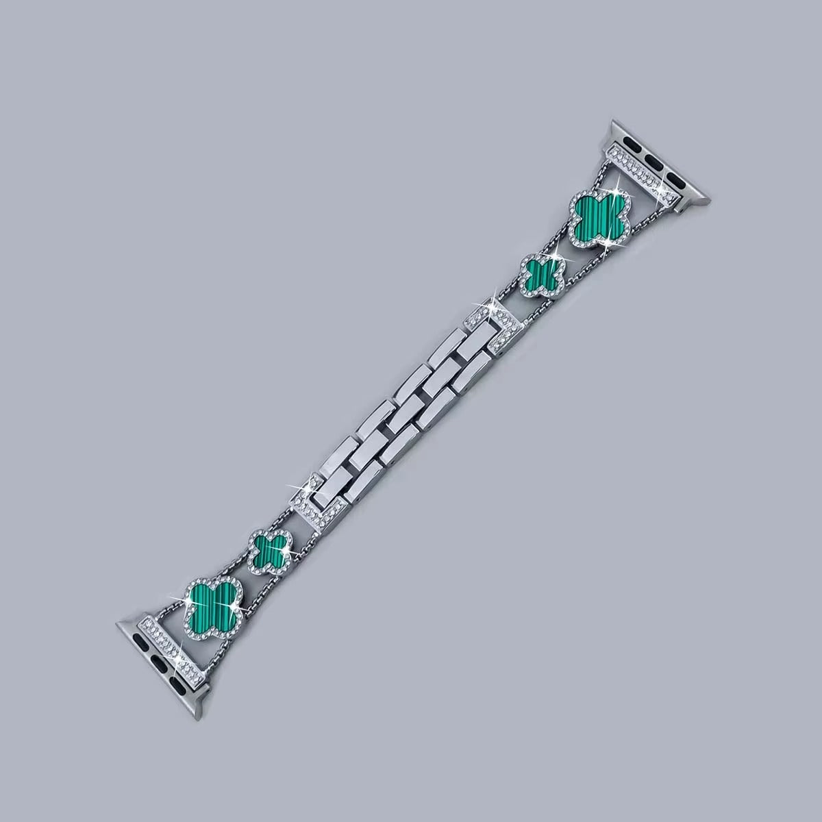 Bracelet Apple Watch trèfle glacé