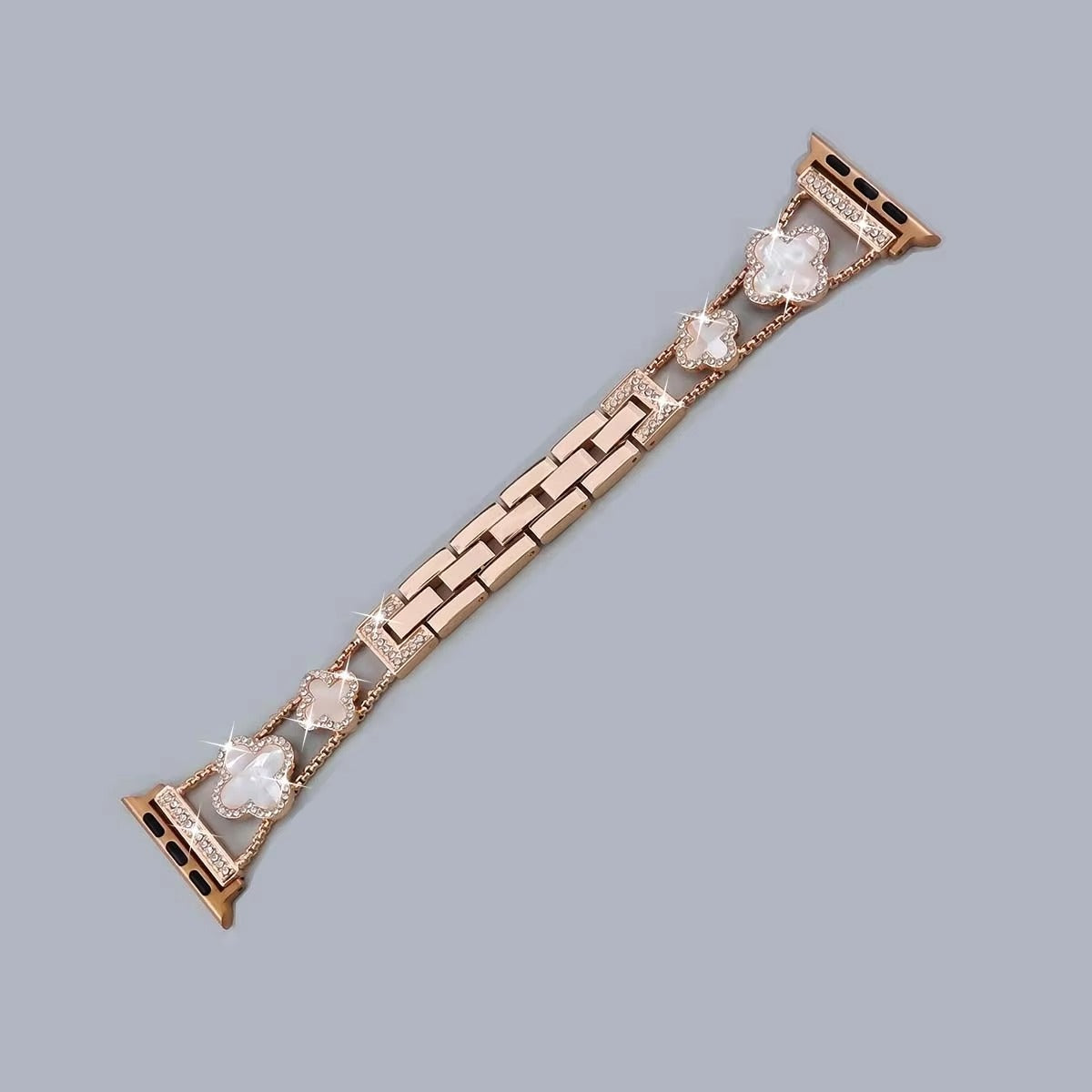 Bracelet Apple Watch trèfle glacé