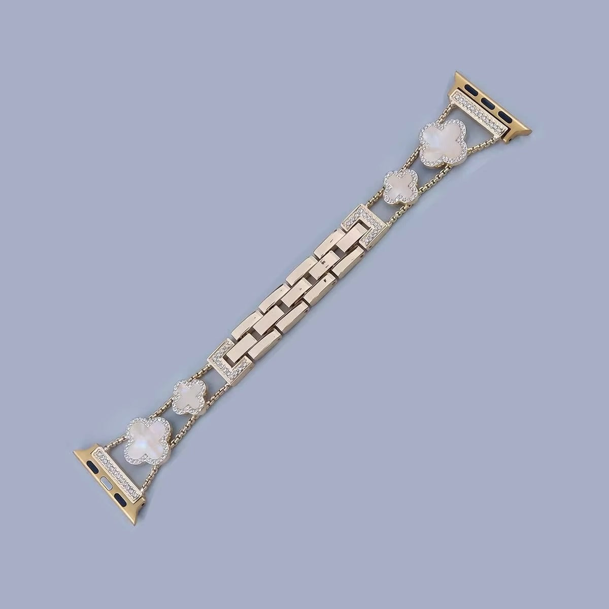 Bracelet Apple Watch trèfle glacé