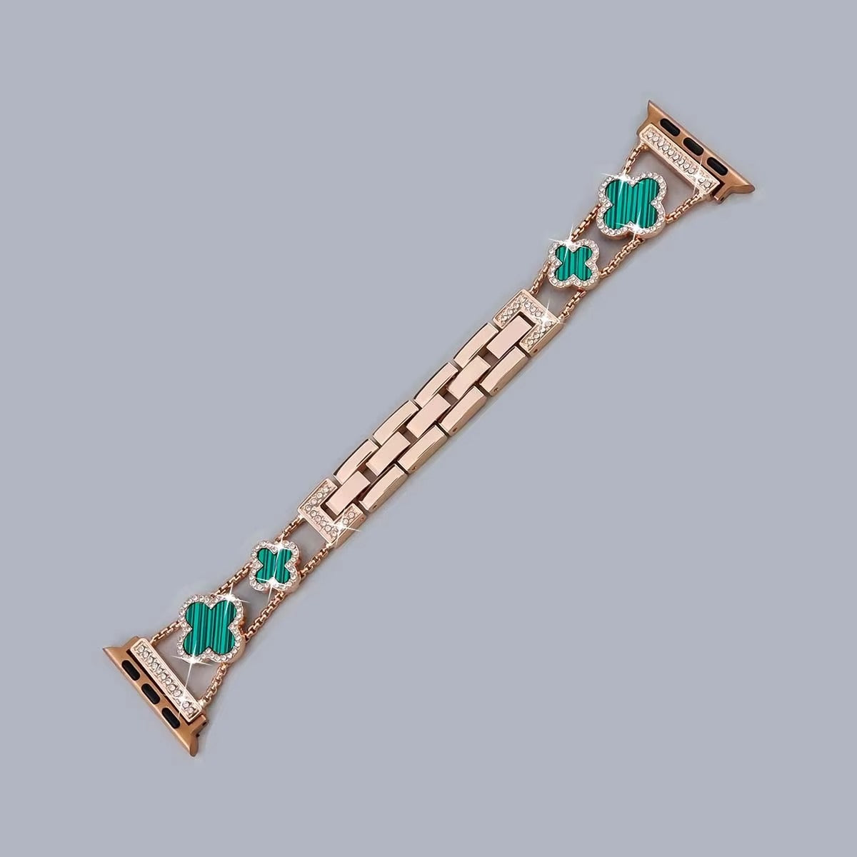 Bracelet Apple Watch trèfle glacé