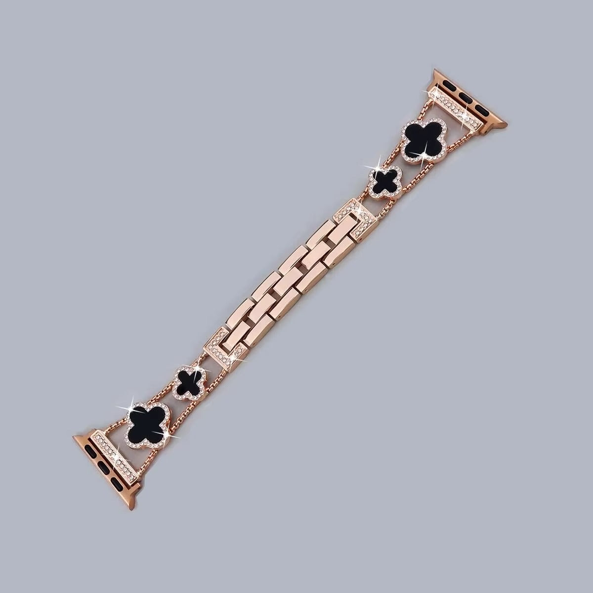 Bracelet Apple Watch trèfle glacé