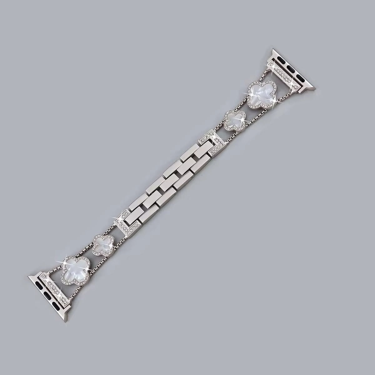 Bracelet Apple Watch trèfle glacé