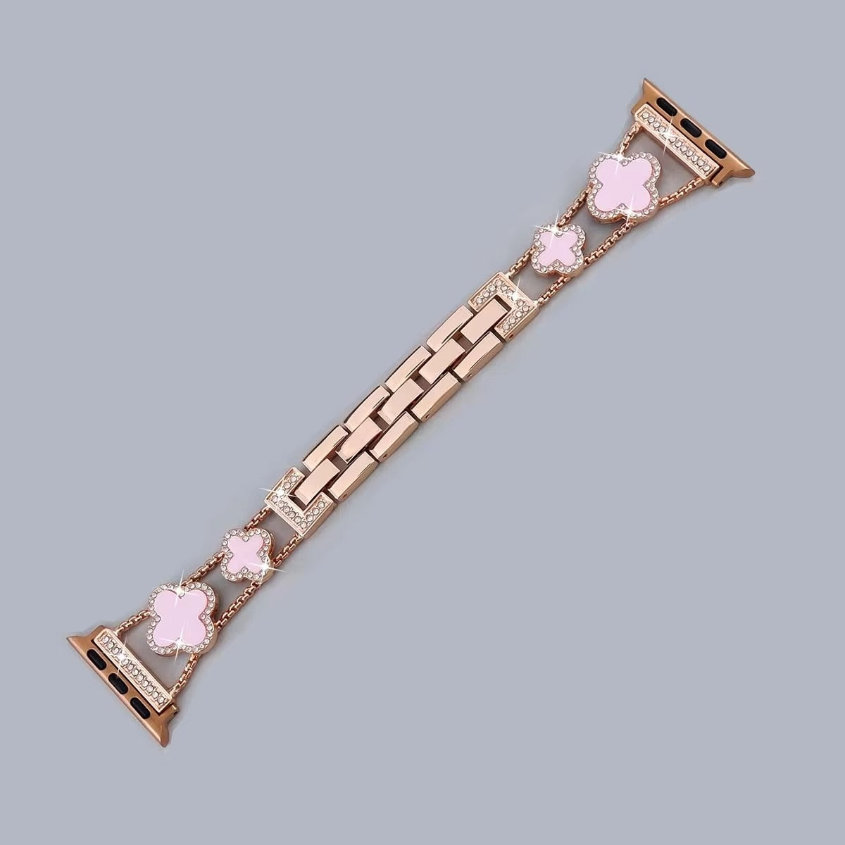 Bracelet Apple Watch trèfle glacé