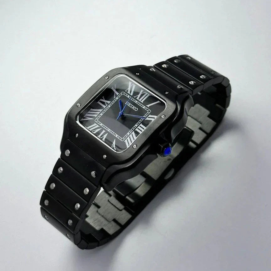 Seiko Mod Santos | Triple Black