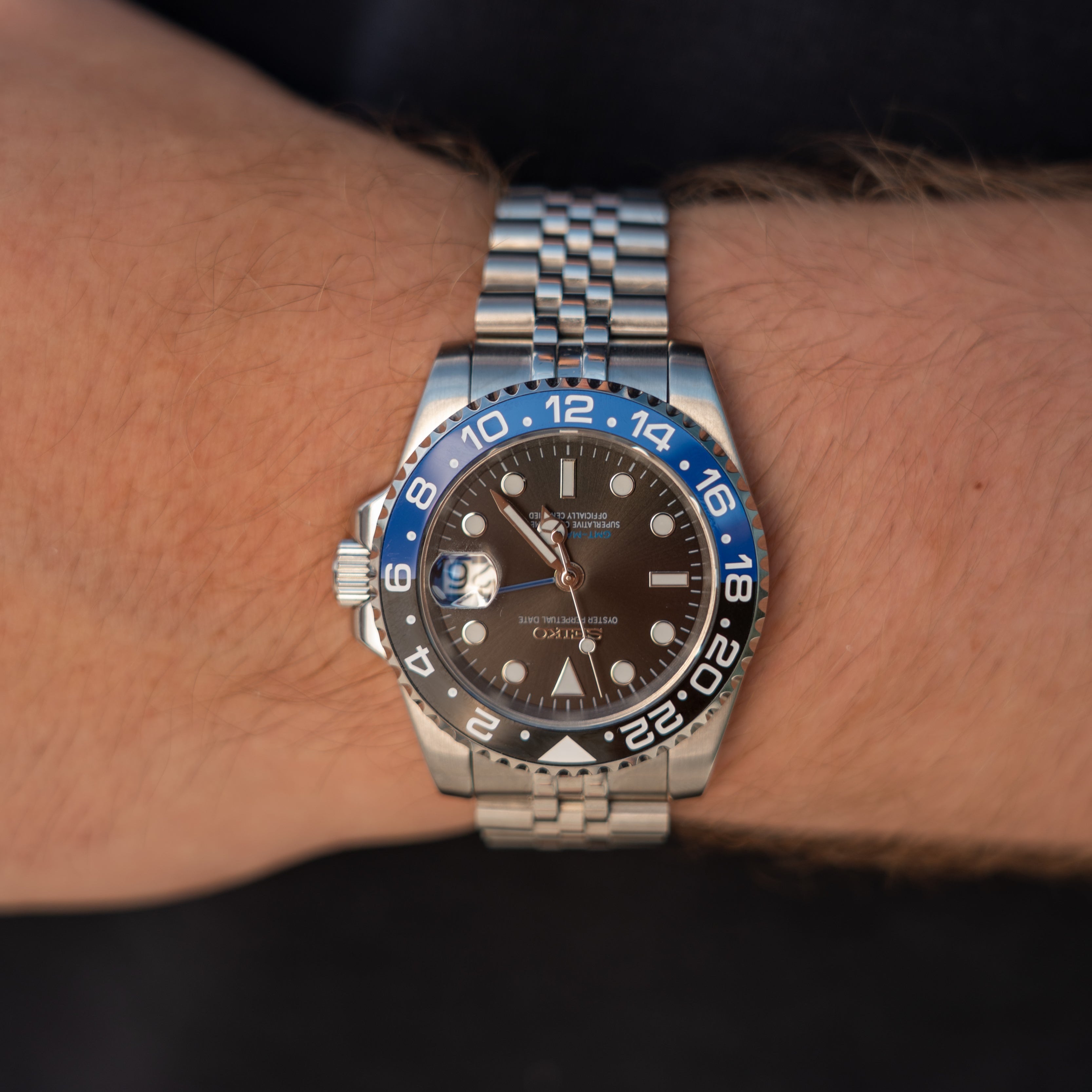 Seiko Mod GMT - Batgirl