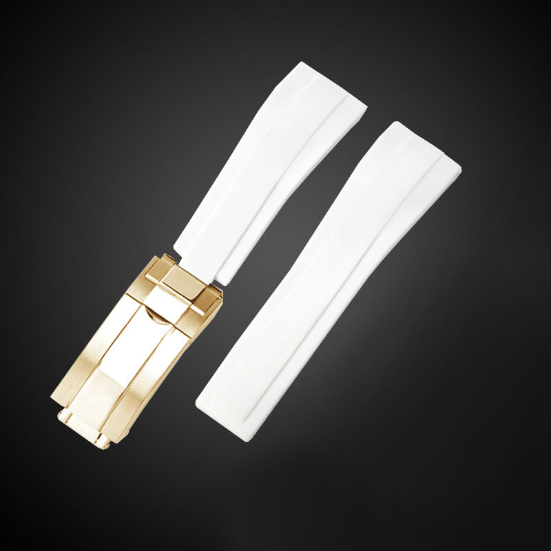 Silicone Rubber Strap for Rolex Submariner, Yacht-Master, Explorer & Daytona - 20mm / 21mm / 22mm