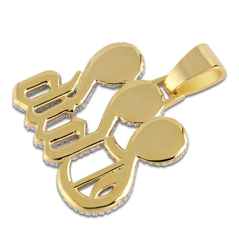 VVS Sieraden Juice Wrld 999 Club hanger ketting