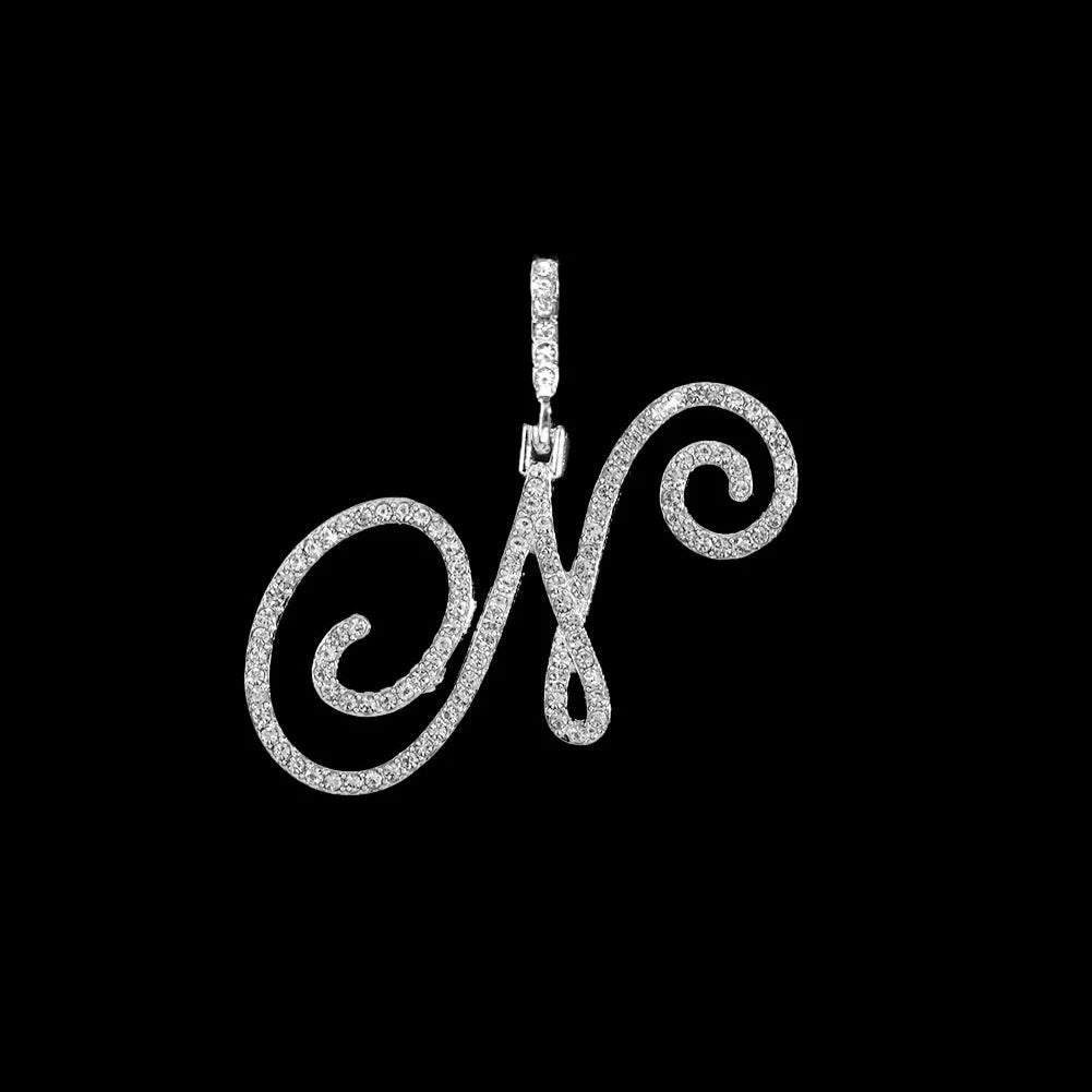 Initial Letter Tennis Anklet