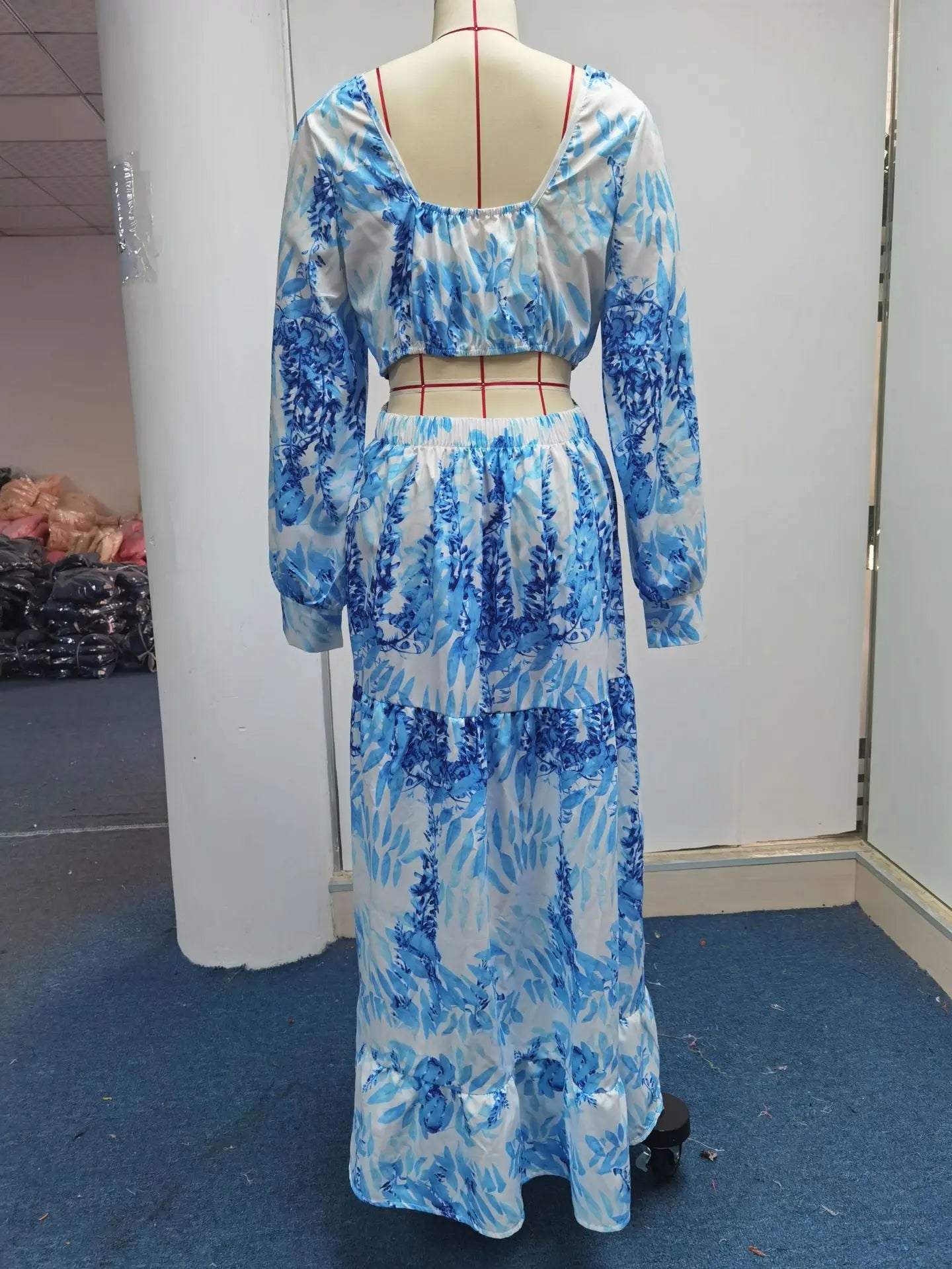 Parisian Long Beach Dress