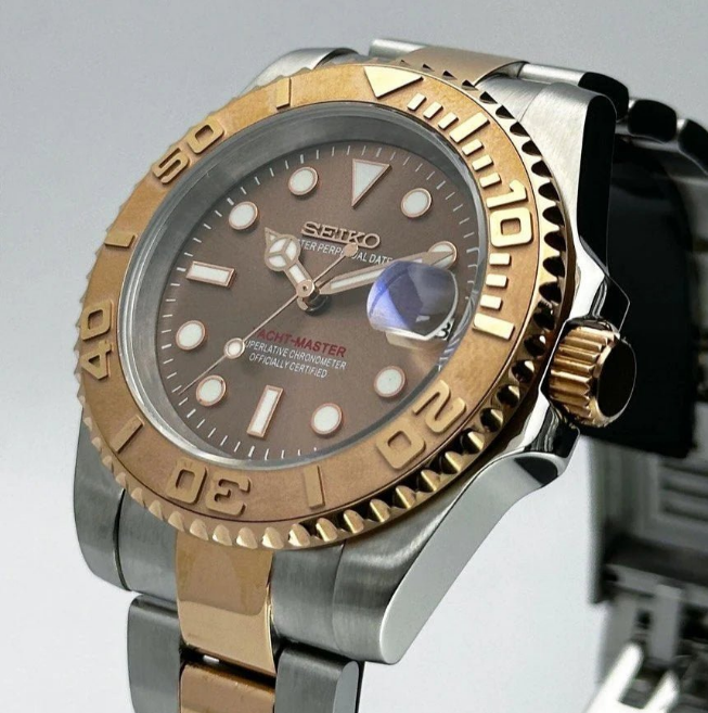Seikmaster Yacht | Silver Rose Gold Edition