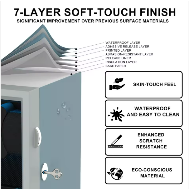 Aurora Blue Light 6+6 Watch Winder with Extra Storage and Quiet Motors