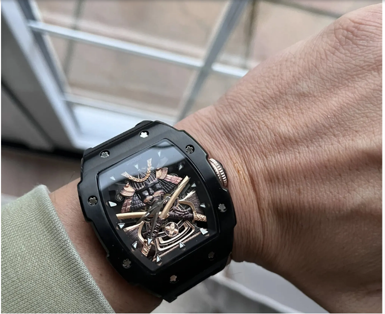Apex Titanium Armor Skeleton Mechanical Watch