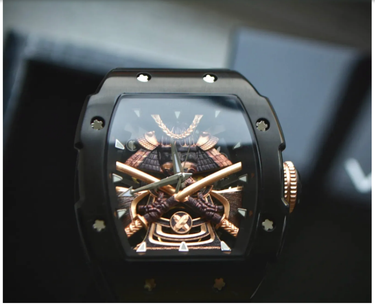Apex Titanium Armor Skeleton Mechanical Watch