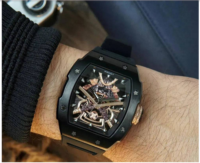 Apex Titanium Armor Skeleton Mechanical Watch