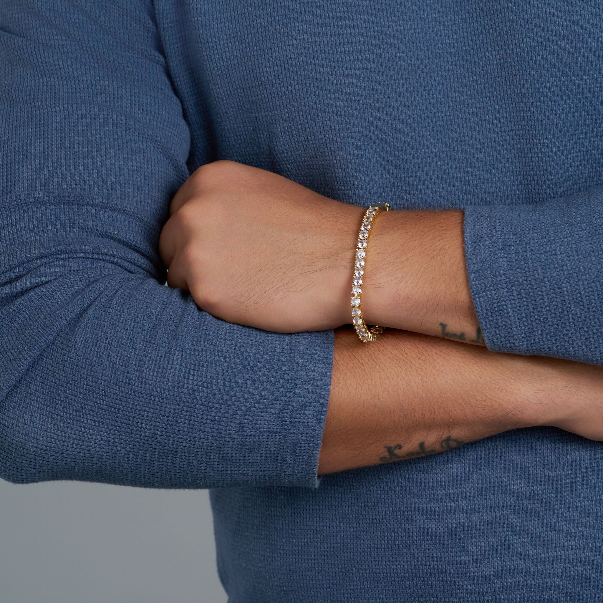 5mm Gold Tennis Bracelet