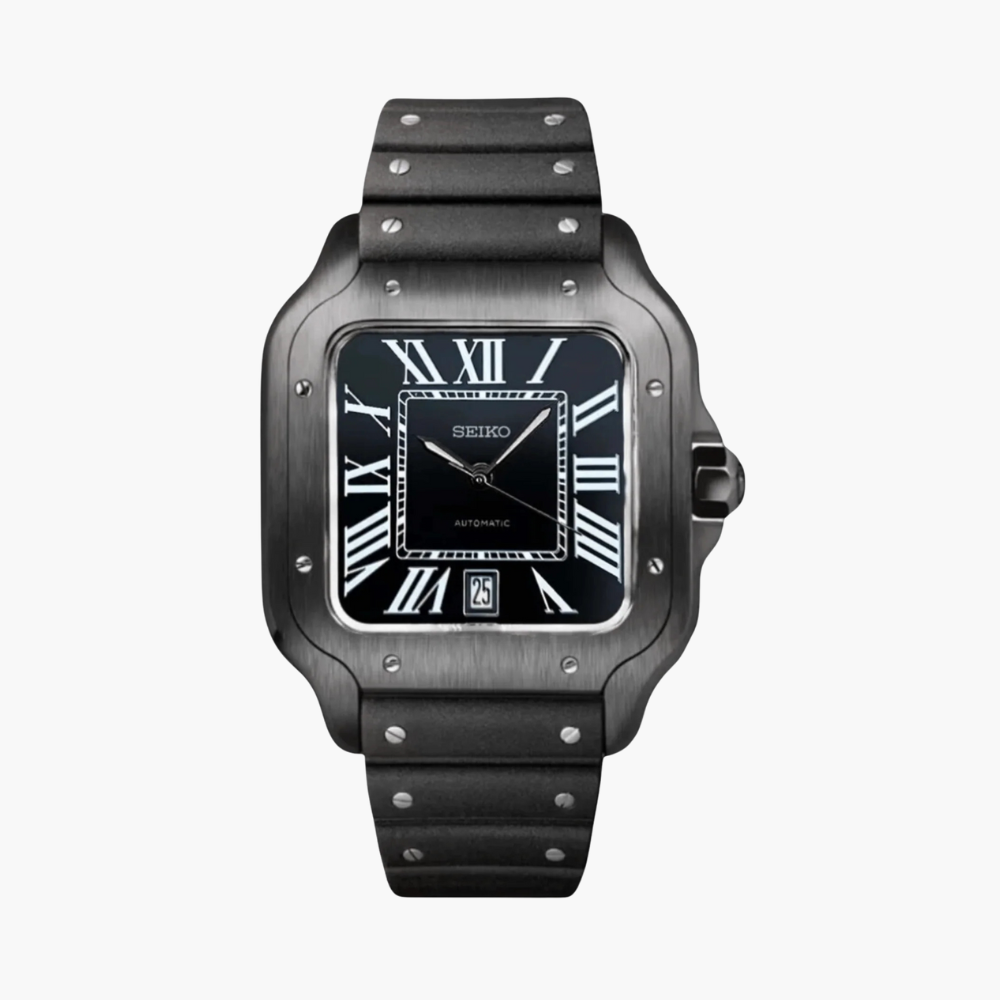 Seiko Mod Santos | Triple Black