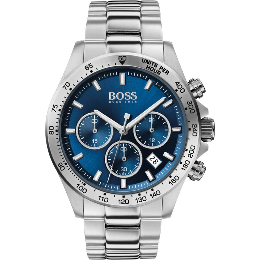Hugo Boss Hero Silver Chronograph Men's Watch