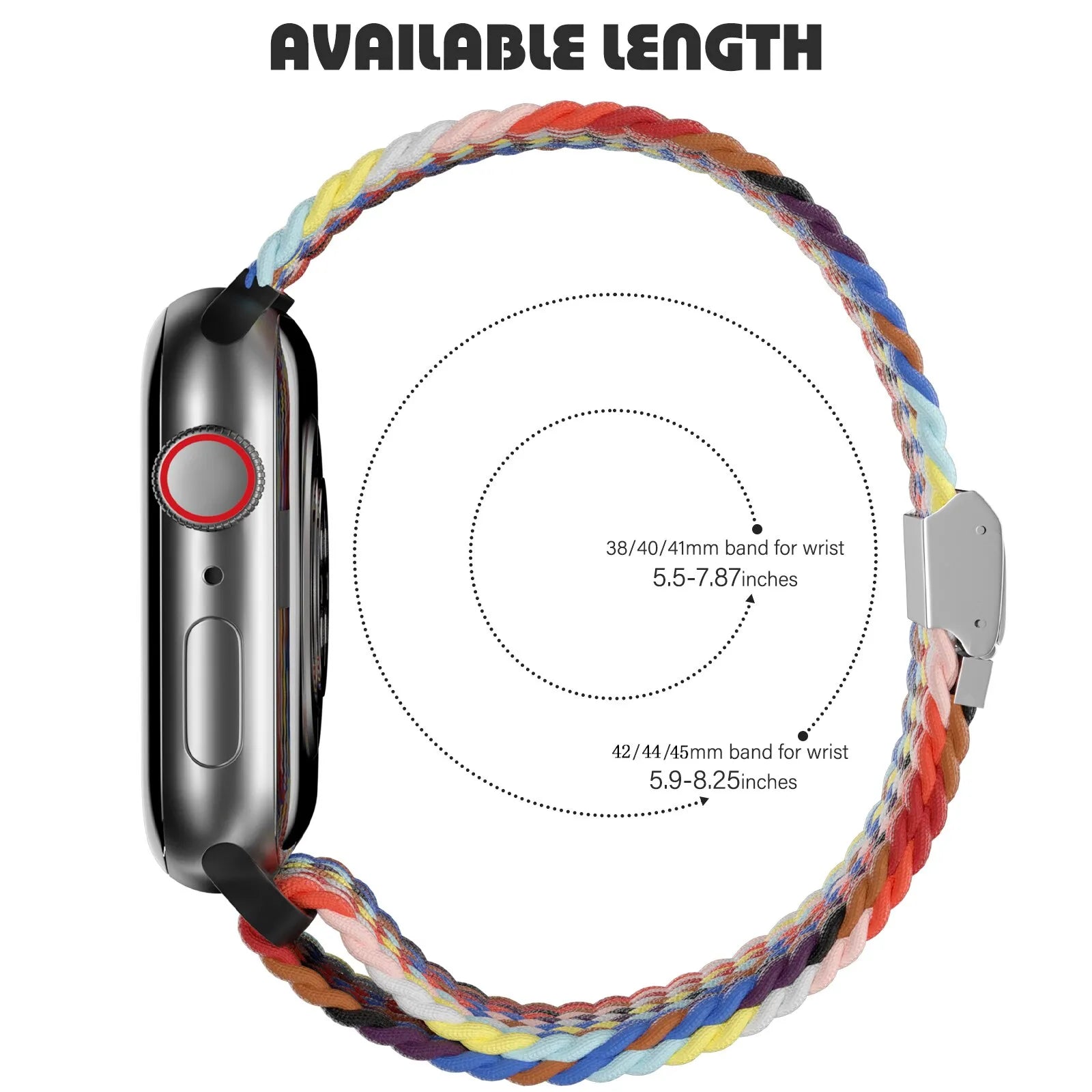 Bracelet de montre Apple Watch tressé 2 pour 1 - BOGO