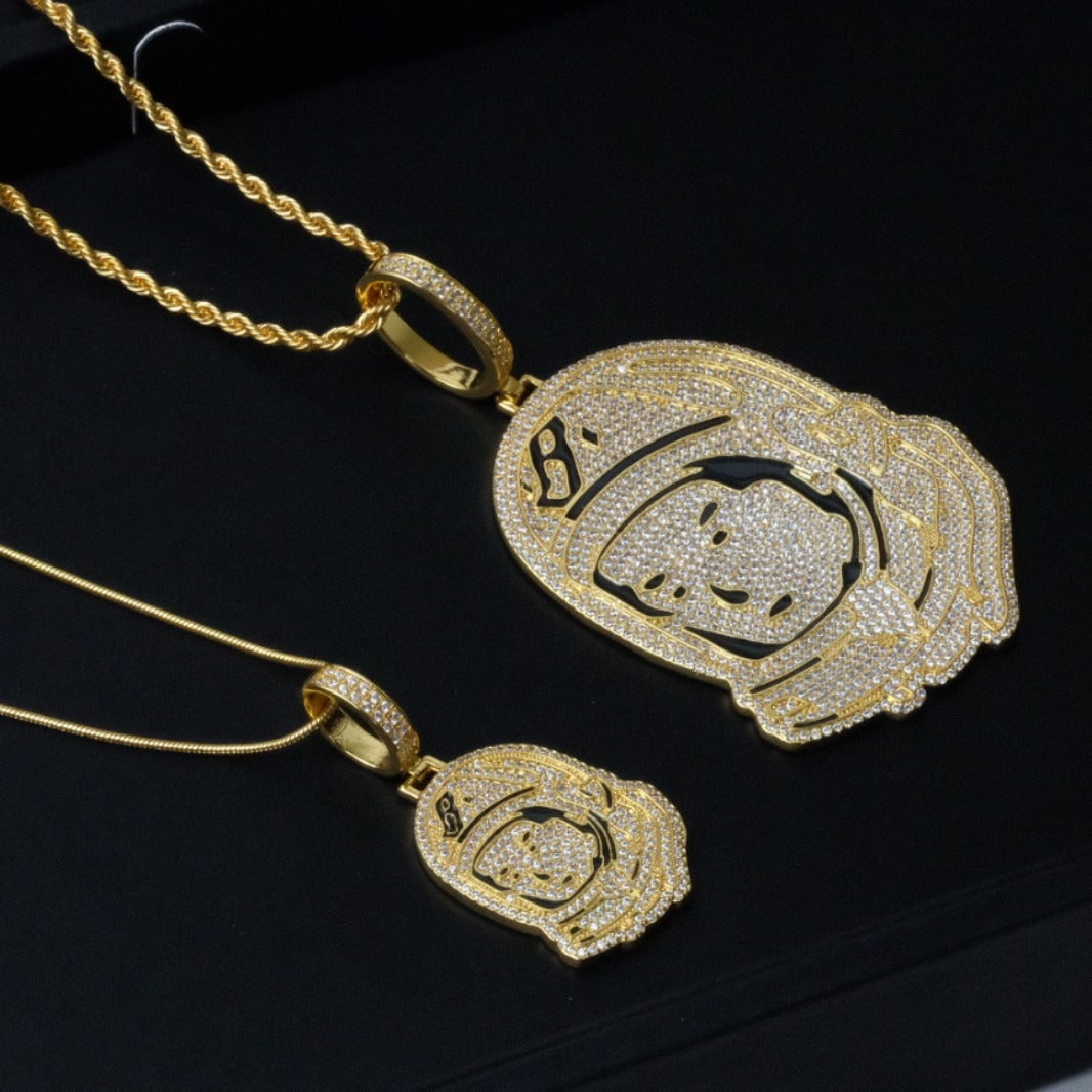 BBC Billionaire Boys Club Astronaut Pendant Necklace