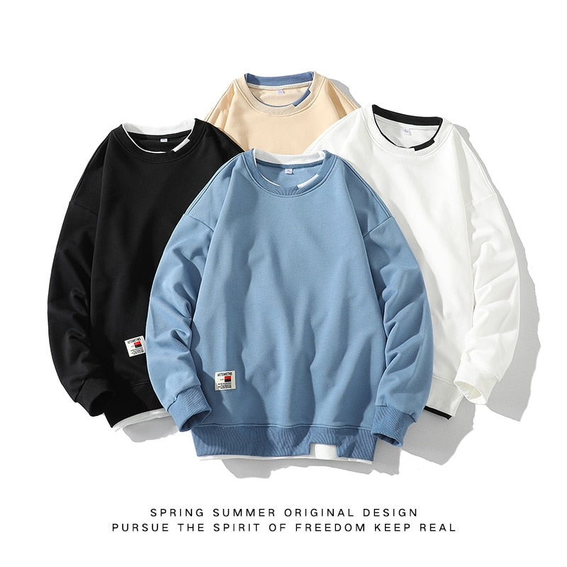 StreetBro – Minimalistisches Basic-Sweatshirt