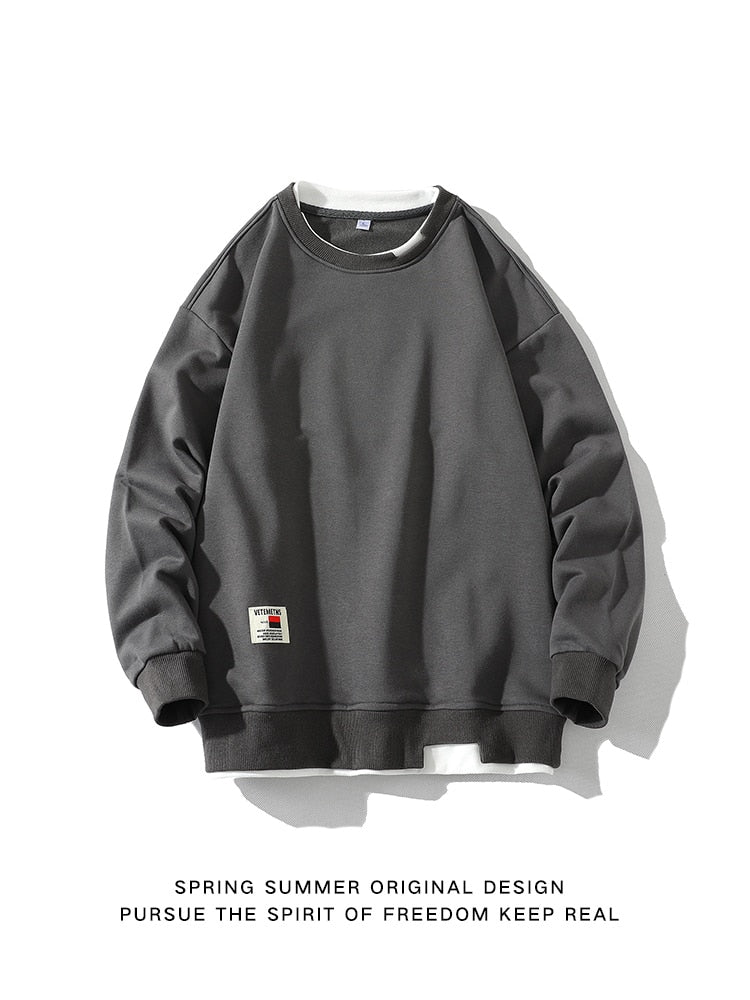 StreetBro – Minimalistisches Basic-Sweatshirt