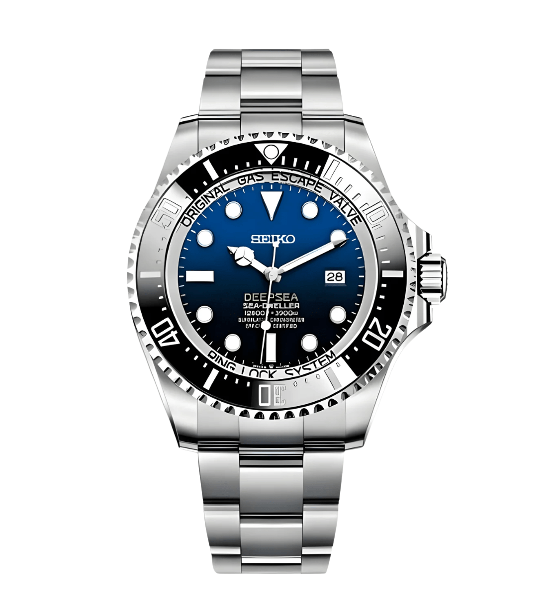 Seiko Mod Deep Sea Blue