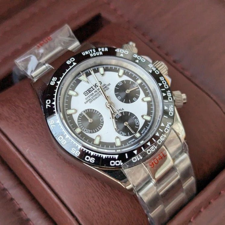 Watch Mod - SEITONA | BLACK WHITE | REVERSED GHOST