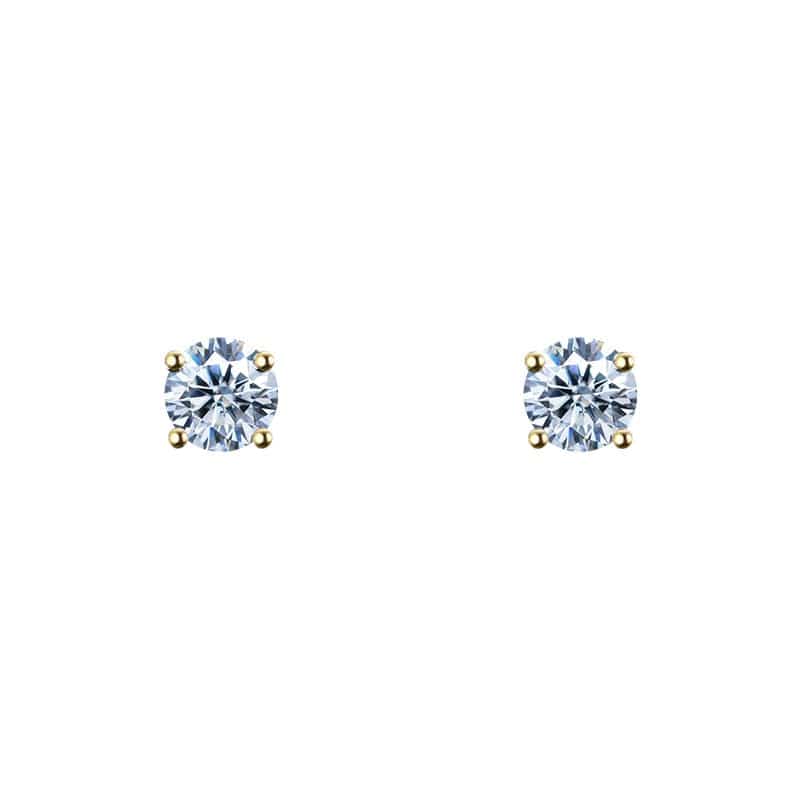 VVS Jewelry hip hop jewelry earrings 10k Solid Gold Moissanite Earrings