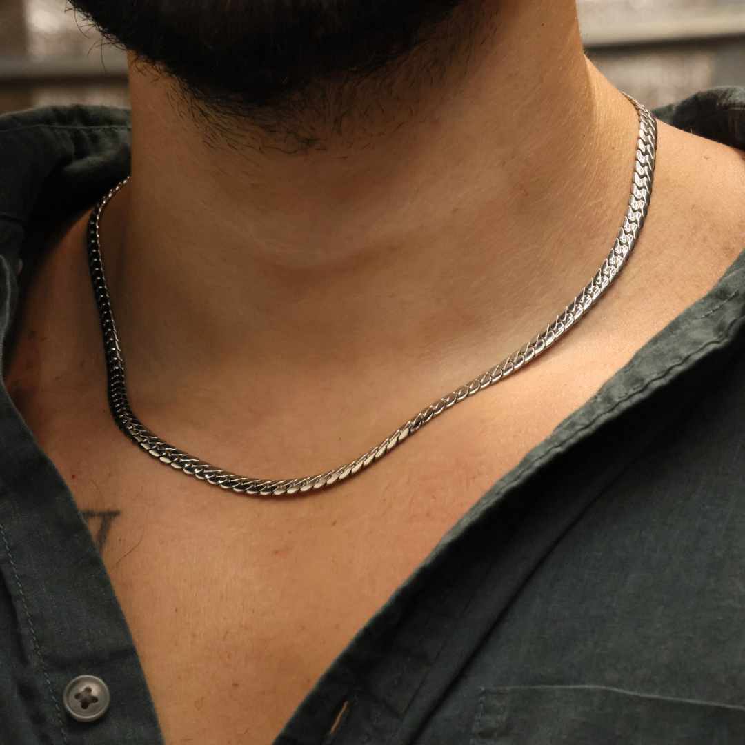 Miami Cuban Link Chain (Silver) - 5mm