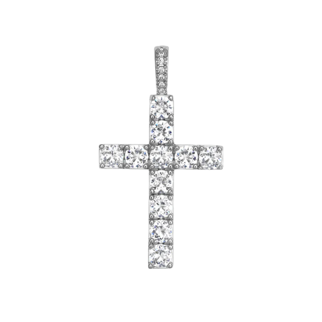 VVS Jewelry Silver Cross Pendant