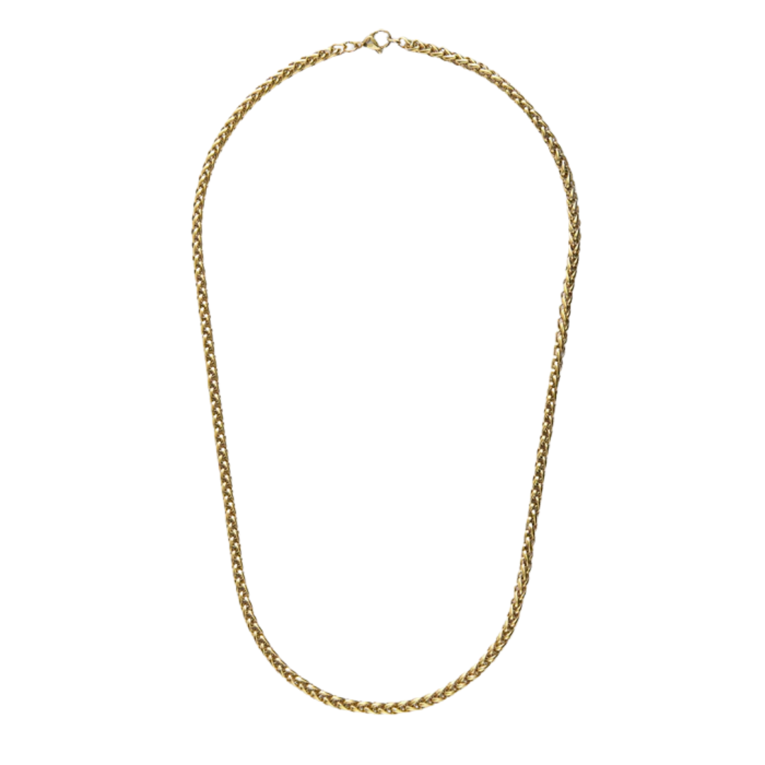 Wheat Chain (Gold) - 4mm