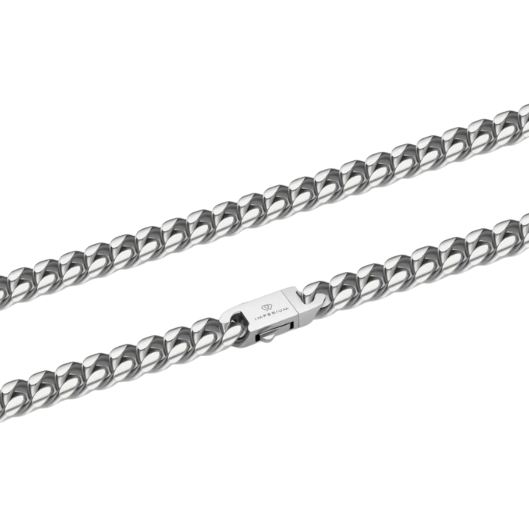 5mm Silver Cuban Chain