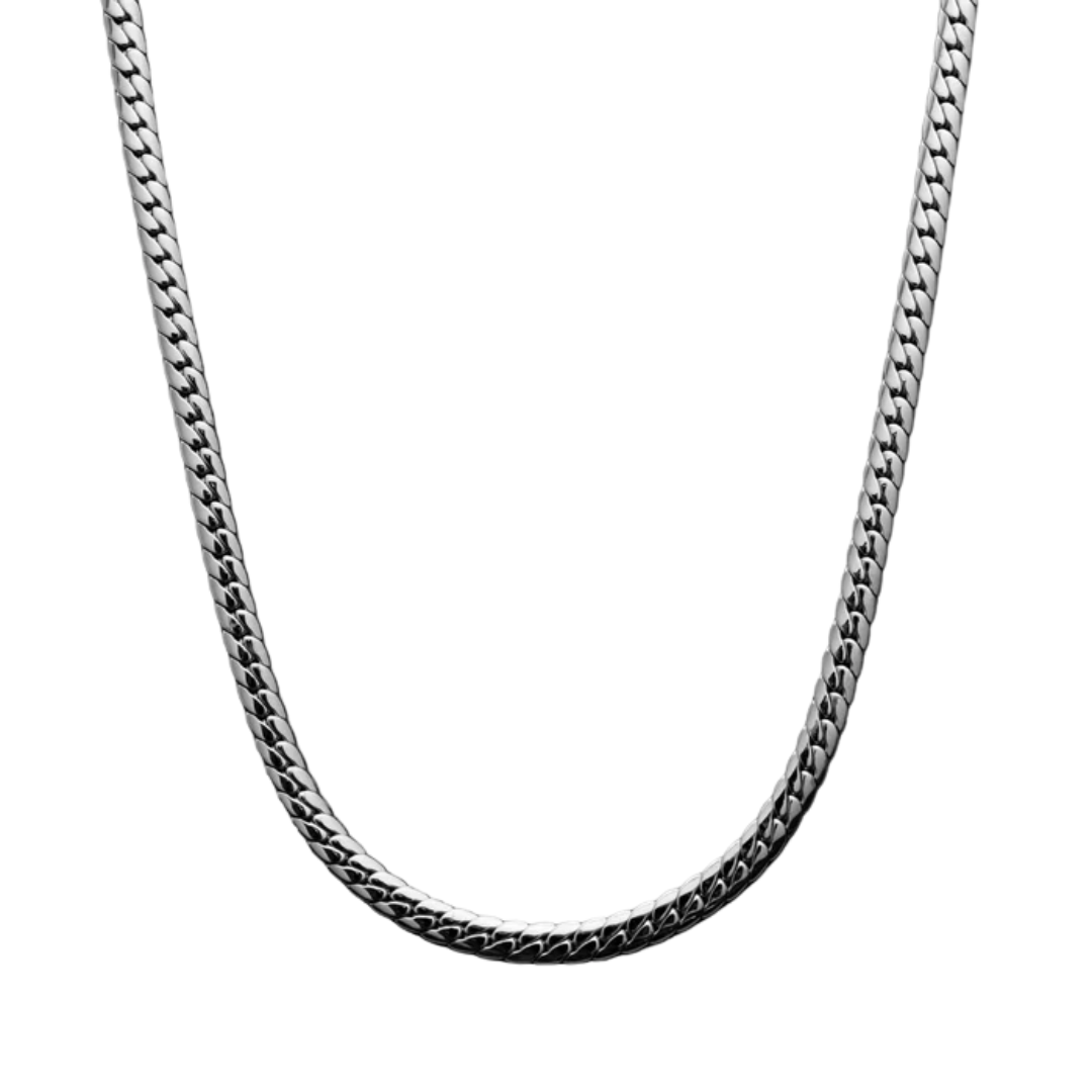 Miami Cuban Link Chain (Silver) - 5mm