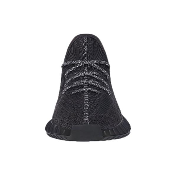 YZY Boost 350 V2 "Triple Black Matte" Sneakers (Non-Reflective) - Best Quality